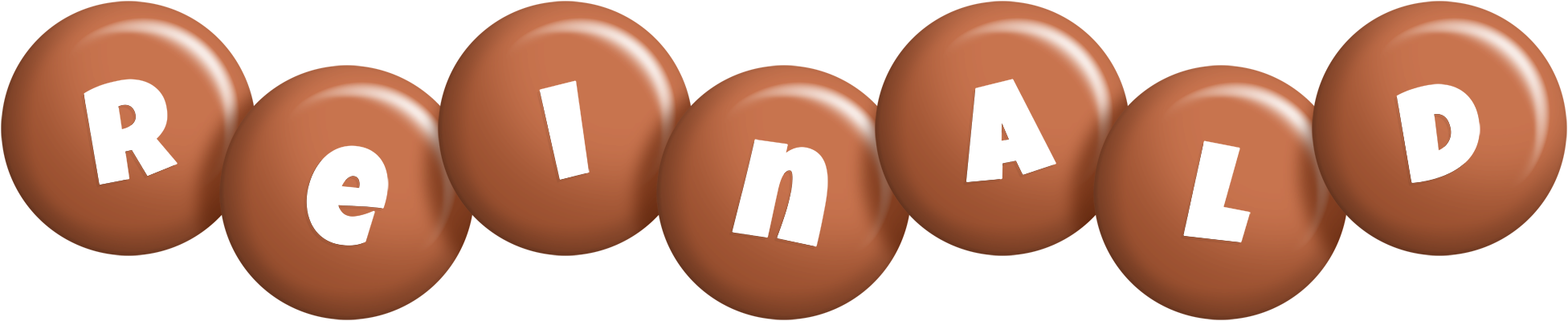 Reinald candy-brown logo
