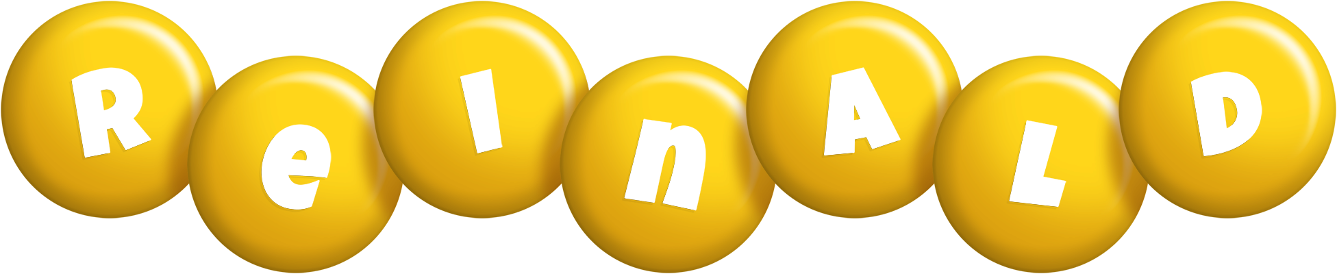 Reinald candy-yellow logo