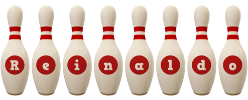 Reinaldo bowling-pin logo