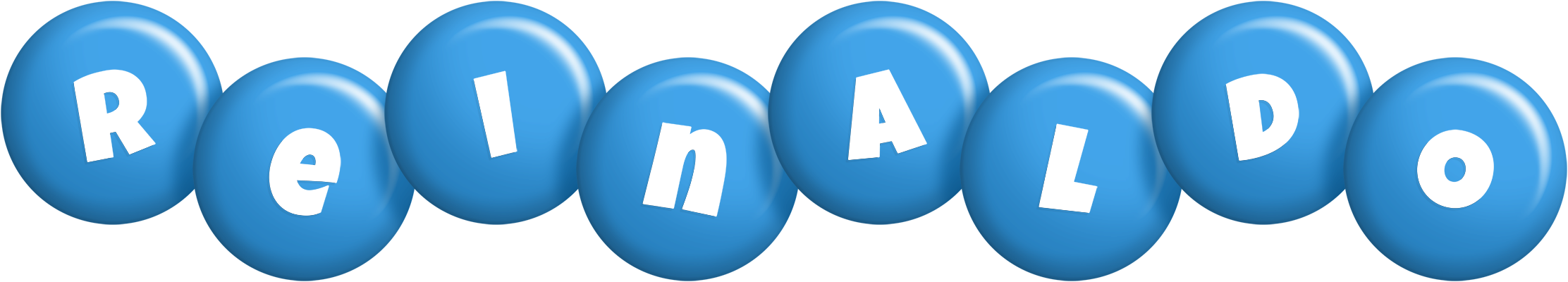 Reinaldo candy-blue logo