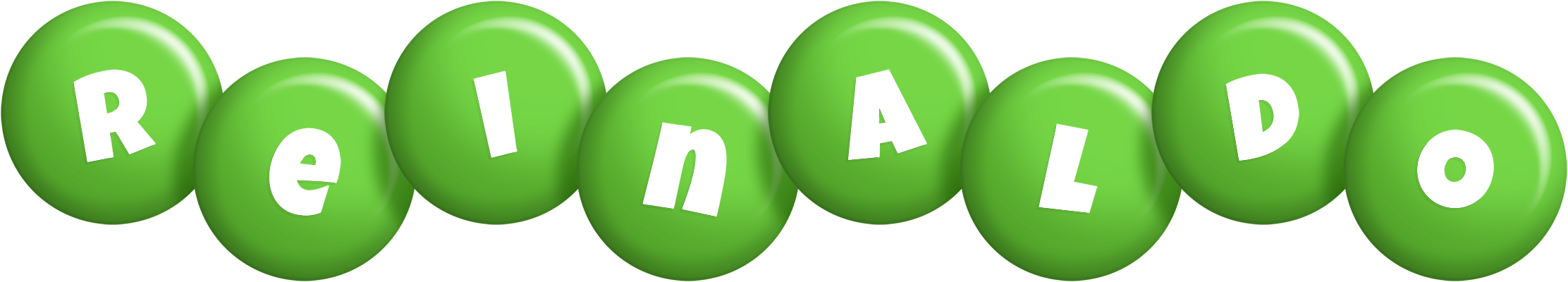 Reinaldo candy-green logo