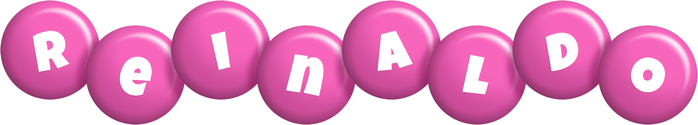 Reinaldo candy-pink logo