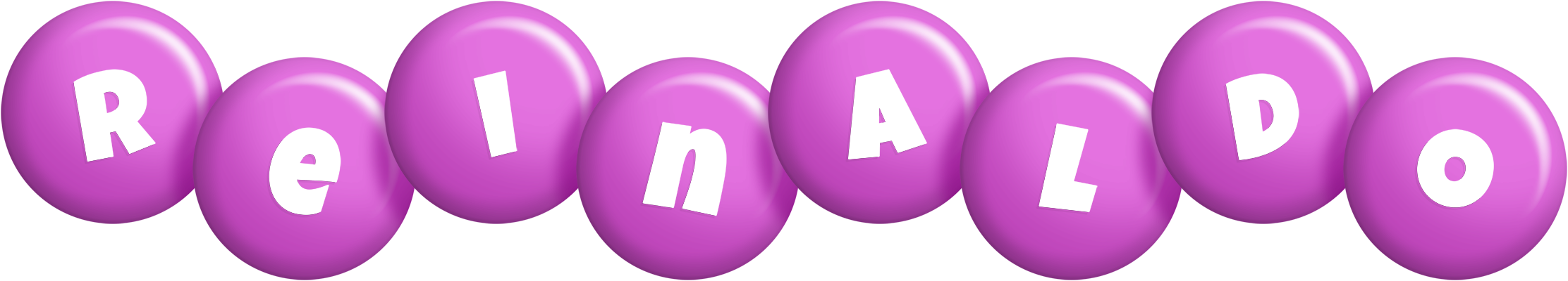 Reinaldo candy-purple logo