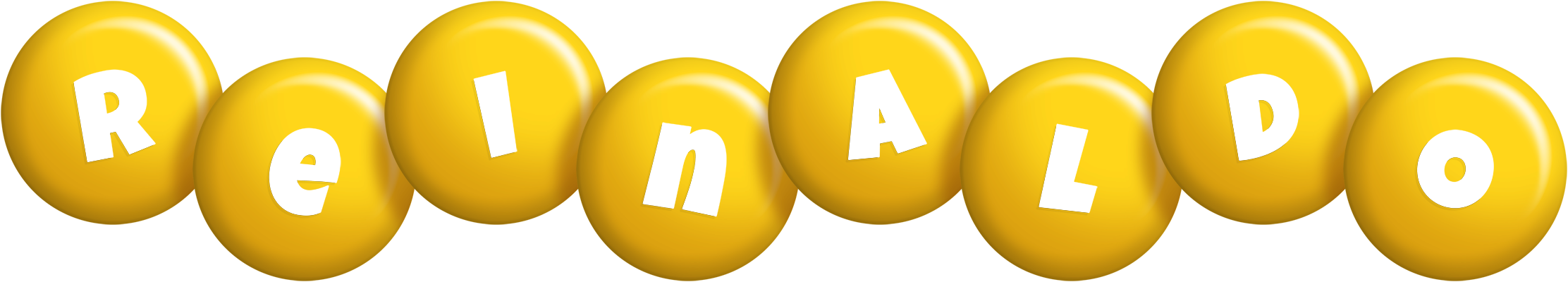 Reinaldo candy-yellow logo