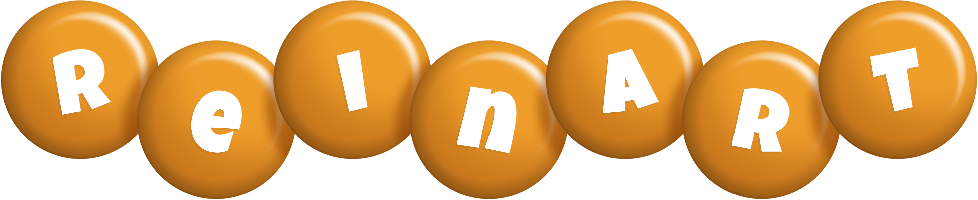 Reinart candy-orange logo
