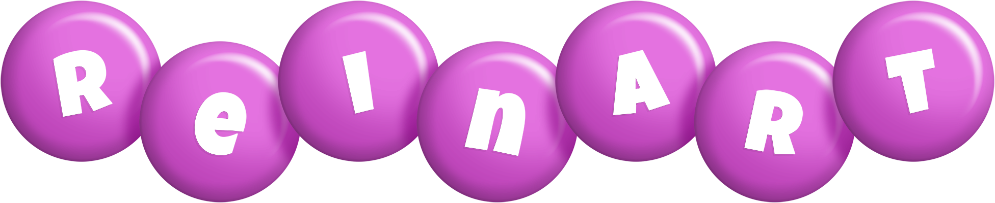 Reinart candy-purple logo