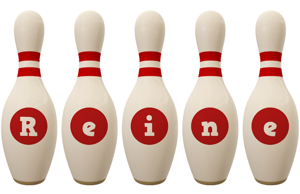 Reine bowling-pin logo