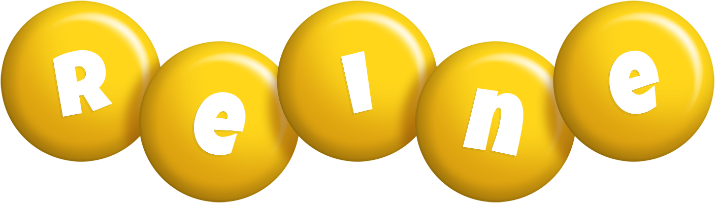Reine candy-yellow logo