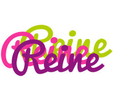 Reine flowers logo