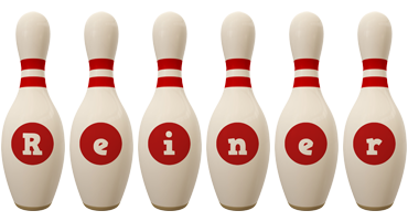 Reiner bowling-pin logo