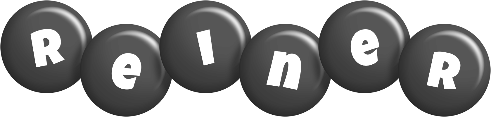 Reiner candy-black logo