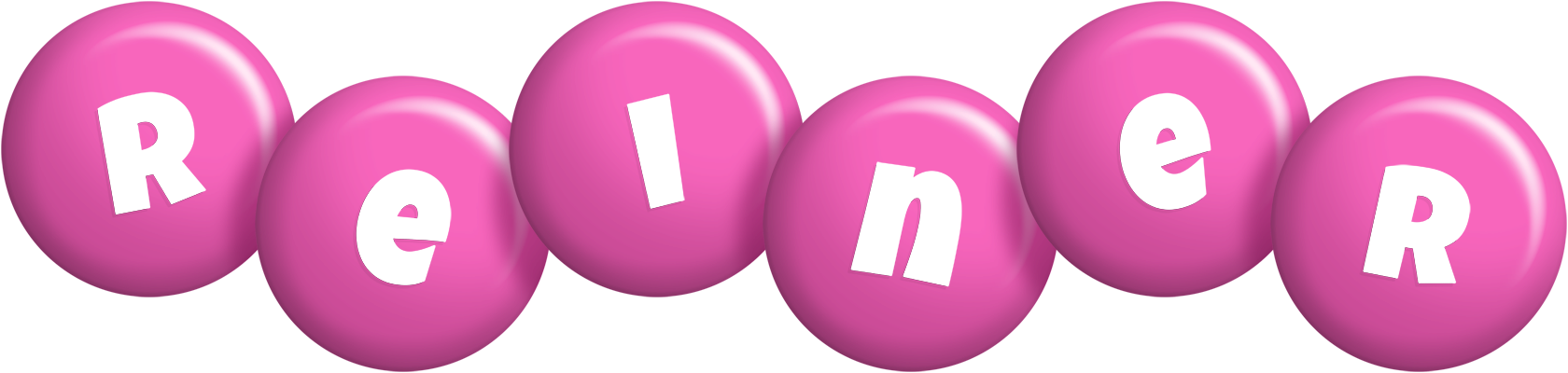 Reiner candy-pink logo