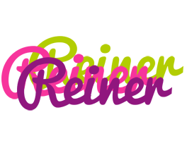 Reiner flowers logo