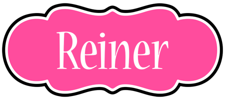 Reiner invitation logo
