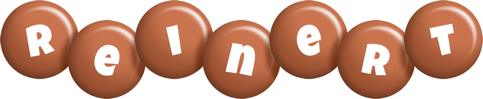 Reinert candy-brown logo