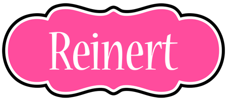 Reinert invitation logo