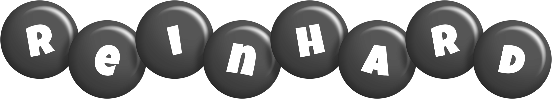 Reinhard candy-black logo