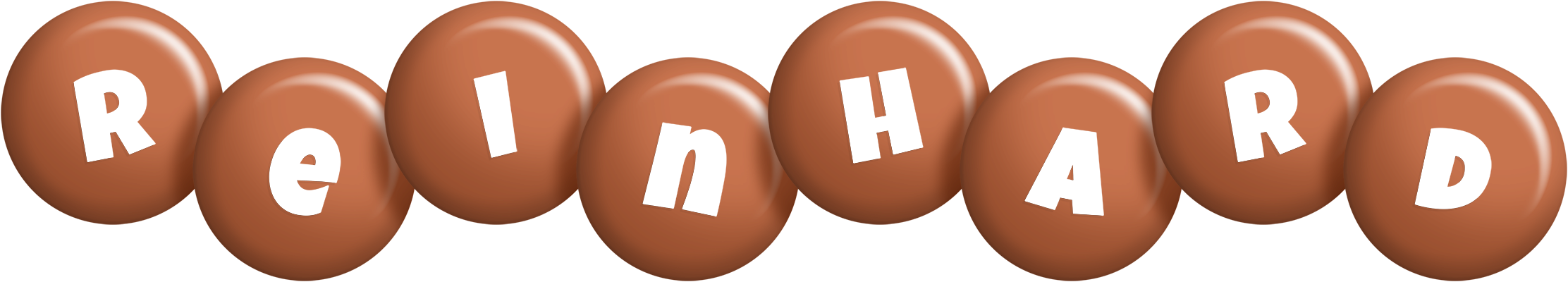 Reinhard candy-brown logo