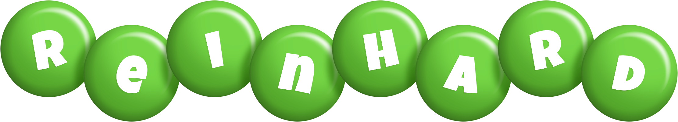 Reinhard candy-green logo
