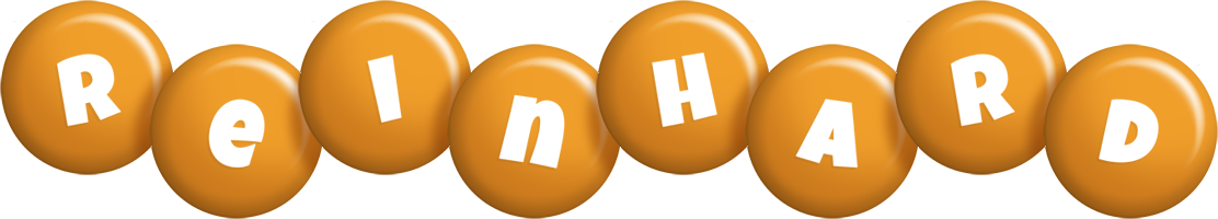 Reinhard candy-orange logo