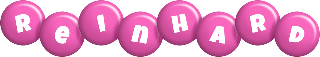 Reinhard candy-pink logo