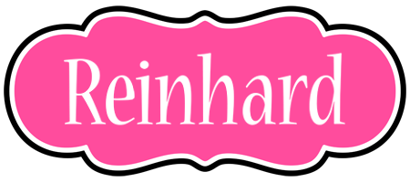 Reinhard invitation logo