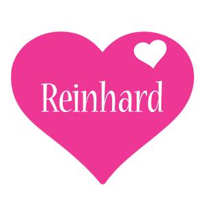 Reinhard love-heart logo
