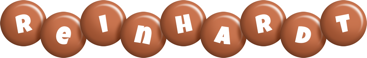 Reinhardt candy-brown logo