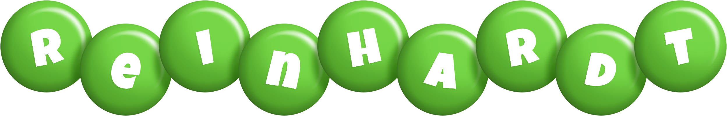 Reinhardt candy-green logo