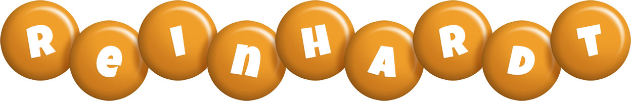 Reinhardt candy-orange logo