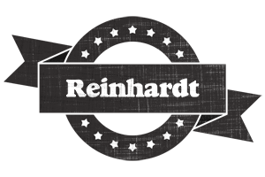 Reinhardt grunge logo