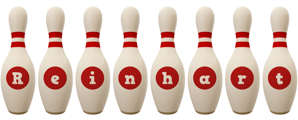 Reinhart bowling-pin logo