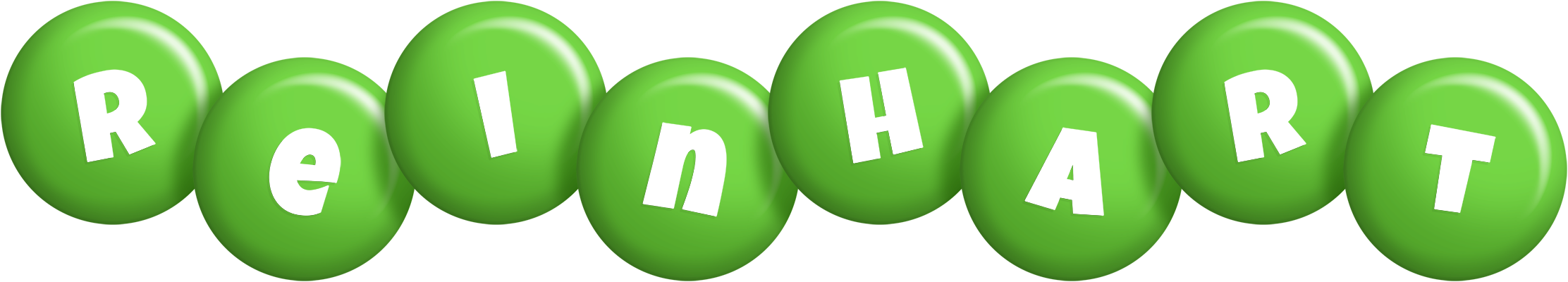 Reinhart candy-green logo