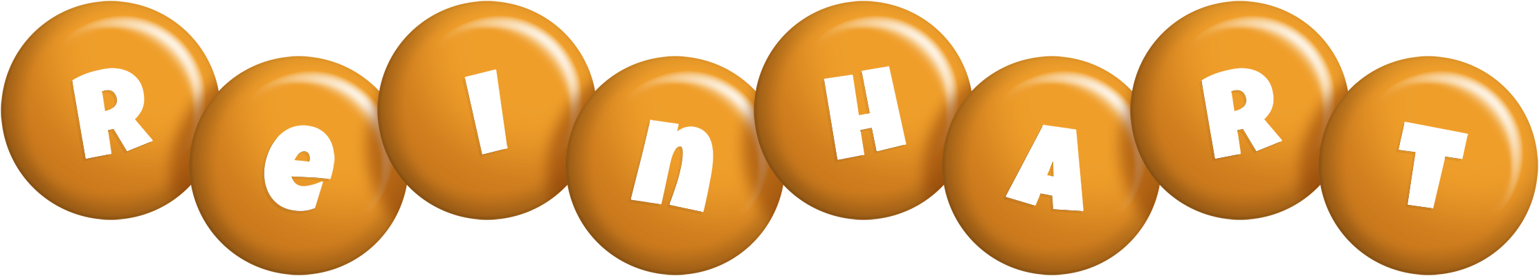 Reinhart candy-orange logo