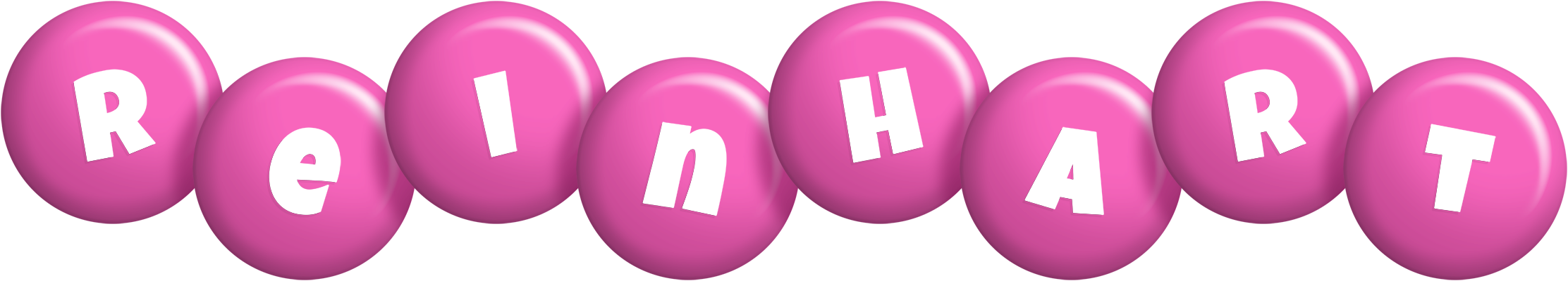Reinhart candy-pink logo