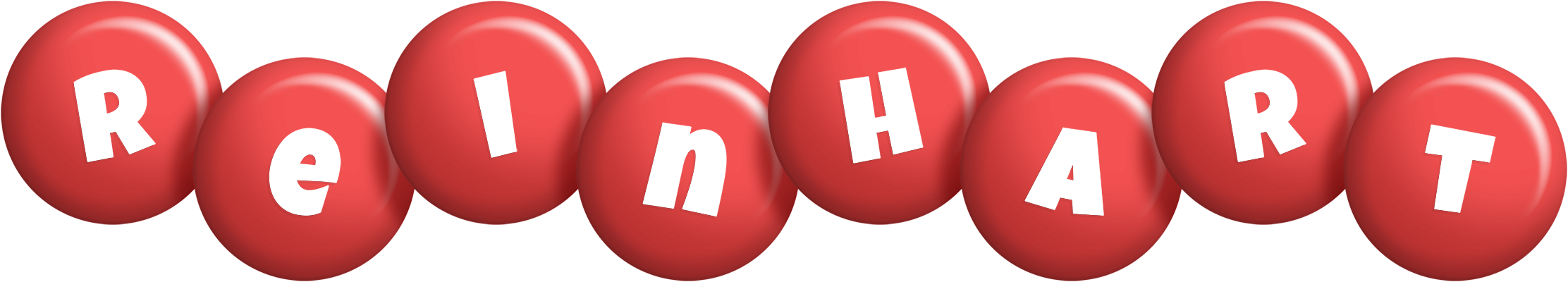 Reinhart candy-red logo
