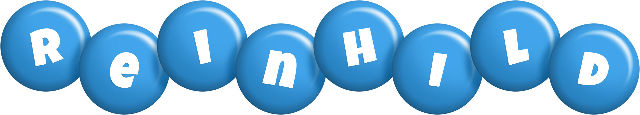 Reinhild candy-blue logo