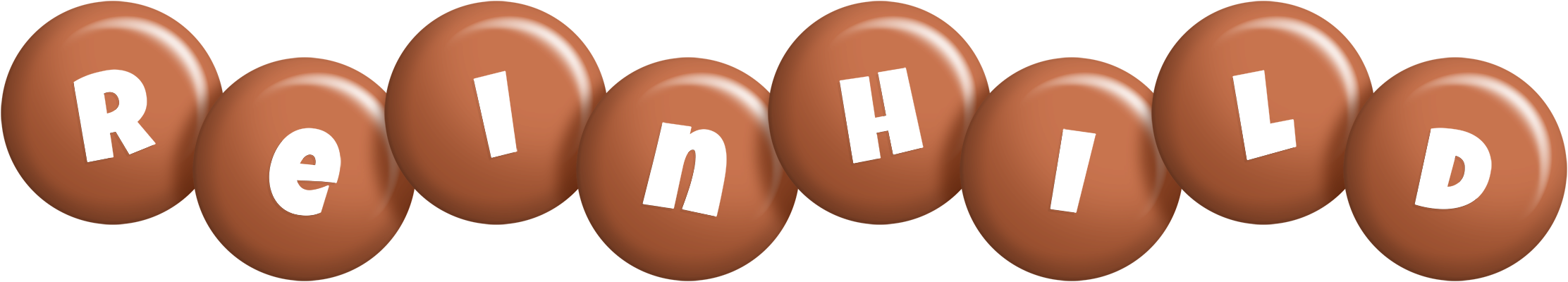 Reinhild candy-brown logo