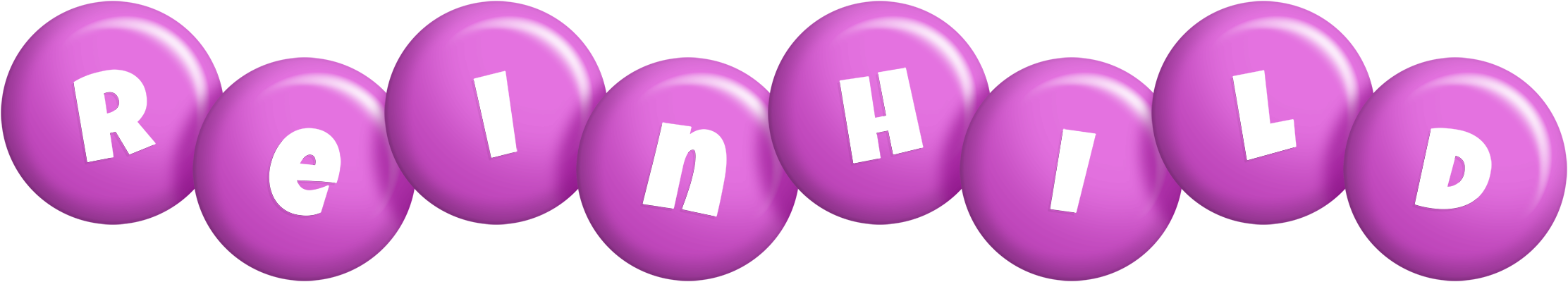 Reinhild candy-purple logo