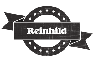 Reinhild grunge logo