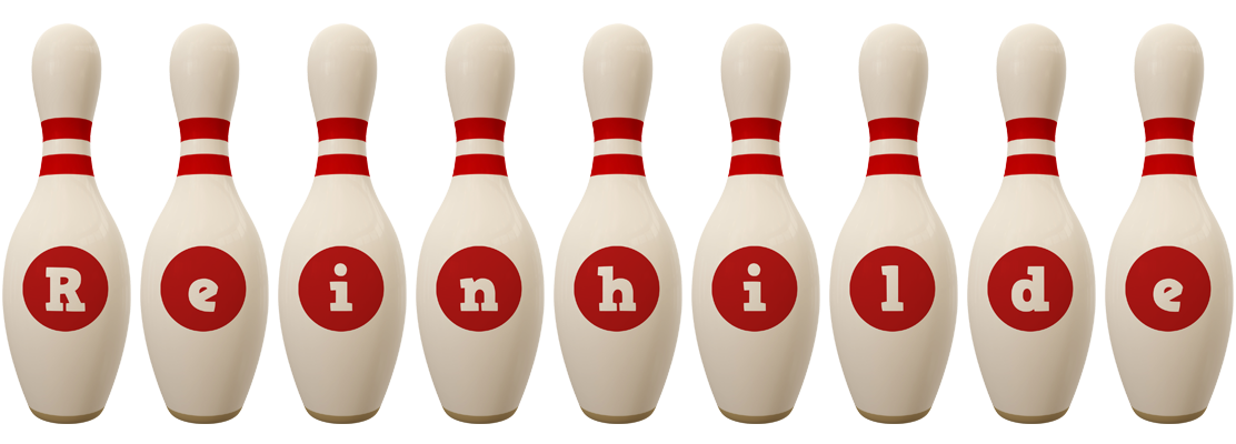 Reinhilde bowling-pin logo