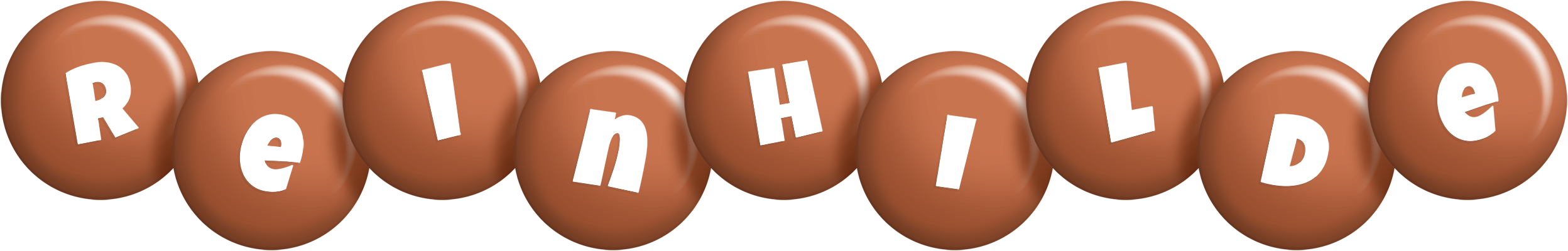 Reinhilde candy-brown logo