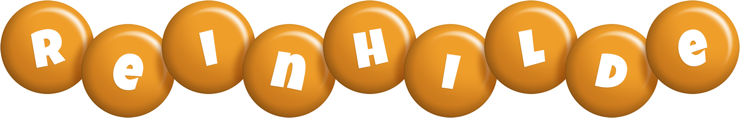 Reinhilde candy-orange logo