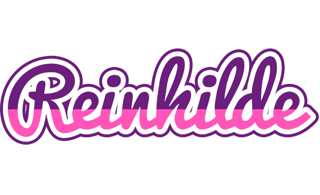 Reinhilde cheerful logo
