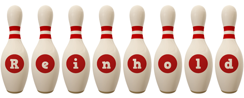 Reinhold bowling-pin logo