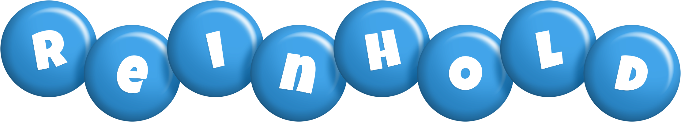 Reinhold candy-blue logo