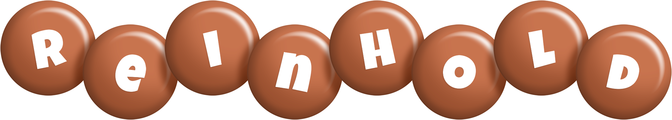 Reinhold candy-brown logo