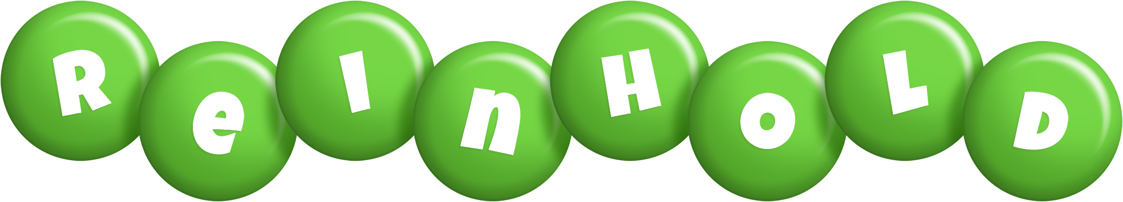 Reinhold candy-green logo