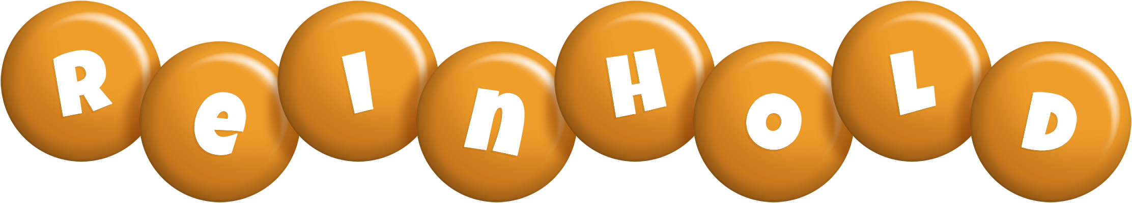 Reinhold candy-orange logo