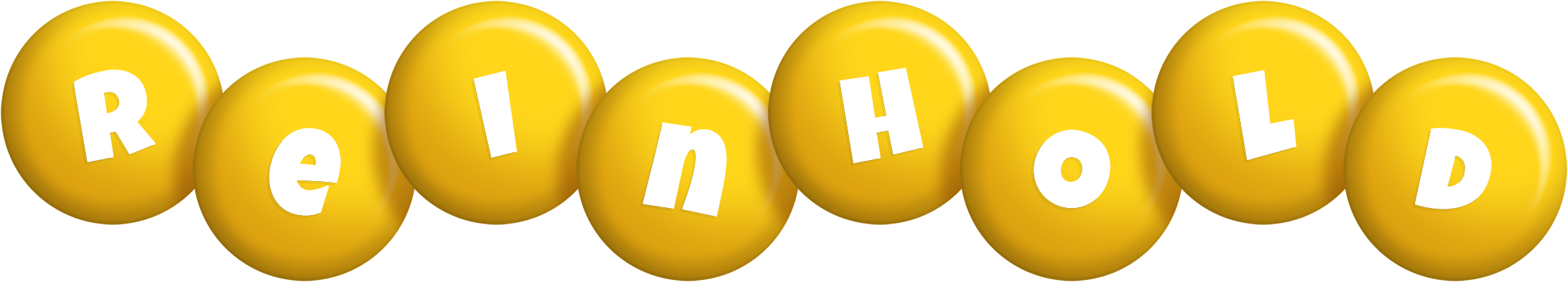 Reinhold candy-yellow logo